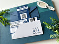Load image into Gallery viewer, Hockey Ticket Theme Bar Mitzvah Invitation