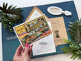 Load image into Gallery viewer, Custom Watercolor Palm Springs Wedding Invitation