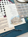 Load image into Gallery viewer, Watercolor Library Custom Wedding Invitation (George Peabody Library)