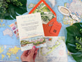 Load image into Gallery viewer, Bermuda Tropical Watercolor Wedding Invitation (Cambridge Beaches)