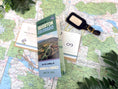 Load image into Gallery viewer, Custom Retro Travel Brochure Wedding Invitation (Silverton, Colorado)