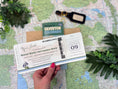 Load image into Gallery viewer, Custom Retro Travel Brochure Wedding Invitation (Silverton, Colorado)