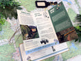 Load image into Gallery viewer, Custom Retro Travel Brochure Wedding Invitation (Silverton, Colorado)
