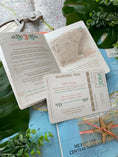 Load image into Gallery viewer, Coral Starfish Passport Wedding Invitation (Cancun, Mexico)