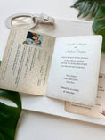 Load image into Gallery viewer, Vintage Crest Passport Wedding Invitation (Playa Mantas, Costa Rica)