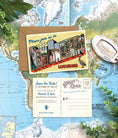 Load image into Gallery viewer, Save the Date - New Orleans, Louisiana - Vintage Large Letter Postcard