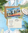 Load image into Gallery viewer, Save the Date - Cape May, New Jersey - Vintage Large Letter Postcard