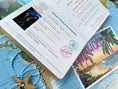 Load image into Gallery viewer, Boho Passport Destination Wedding Invitation (Playa del Carmen - Mexico)