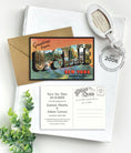 Load image into Gallery viewer, Save the Date - Hillsdale, Upstate New York - Vintage Large Letter Postcard
