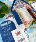 Load image into Gallery viewer, San Miguel Watercolor Gatefold Wedding Invitation (Mexico)