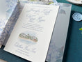 Load image into Gallery viewer, Chatham Bars Inn Letterpress Wedding Invitation (Cape Cod, Massachusetts)