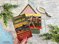Load image into Gallery viewer, Custom Retro Travel Brochure Wedding Invitation (Santa Fe, New Mexico)