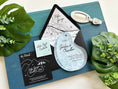 Load image into Gallery viewer, Retro Pool Wedding Invitation with Matchbook - the Ace Hotel (Palm Springs, California)
