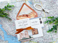 Load image into Gallery viewer, La Fonda on the Plaza Watercolor Wedding Invitation (Santa Fe, New Mexico)