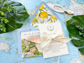 Load image into Gallery viewer, Positano Watercolor Wedding Invite (Villa Oliviero, Italy)