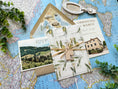 Load image into Gallery viewer, Watercolor Olive Branches and Villa Invite (Terre di Nano, Italy)
