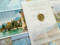 Load image into Gallery viewer, Watercolor Wedding Invitation, Custom Venue Illustration | Lake Como Wedding (Villa Erba, Italy)