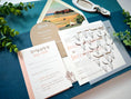 Load image into Gallery viewer, Boho Texas Wedding Invitation - (the Gage Hotel)