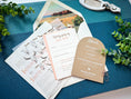 Load image into Gallery viewer, Boho Texas Wedding Invitation - (the Gage Hotel)