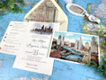 Load image into Gallery viewer, Skyline Watercolor Wedding Invitation - Chicago, Illinois