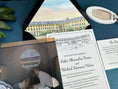 Load image into Gallery viewer, Congress Hall Letterpress Wedding Invitation (Cape May, New Jersey)