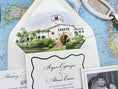 Load image into Gallery viewer, Santa Barbara Courthouse Wedding Invitation - (Santa Barbara, California)