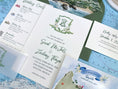 Load image into Gallery viewer, Elegant Tropical Wedding Invitation (Sayulita, Mexico)