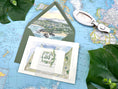 Load image into Gallery viewer, Elegant Tropical Wedding Invitation (Sayulita, Mexico)