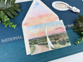 Load image into Gallery viewer, Sunset Winery Watercolor Wedding Invitation (Bluemont, Virginia)