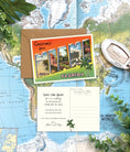 Load image into Gallery viewer, Save the Date - Miami, Florida - Vintage Large Letter Postcard
