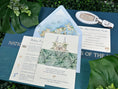 Load image into Gallery viewer, Key West Watercolor Wedding Invitation (Basilica St. Mary Star of the Sea)