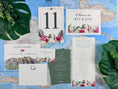 Load image into Gallery viewer, Tropical Park Table Numbers | Custom Designed Table Numbers