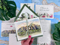 Load image into Gallery viewer, Tropical Thank You Card | Custom Thank You with Envelope