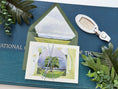 Load image into Gallery viewer, Watercolor Lake Wedding Invitation (Suttons Bay, Michigan)
