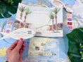Load image into Gallery viewer, Cabo San Lucas Watercolor Gatefold Wedding Invitation (Mexico)
