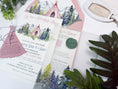 Load image into Gallery viewer, Adventure Themed Baby Shower Invitation - Couples Shower
