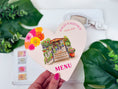 Load image into Gallery viewer, Wedding Menu - Heart Shape - Cabo San Lucas, Mexico

