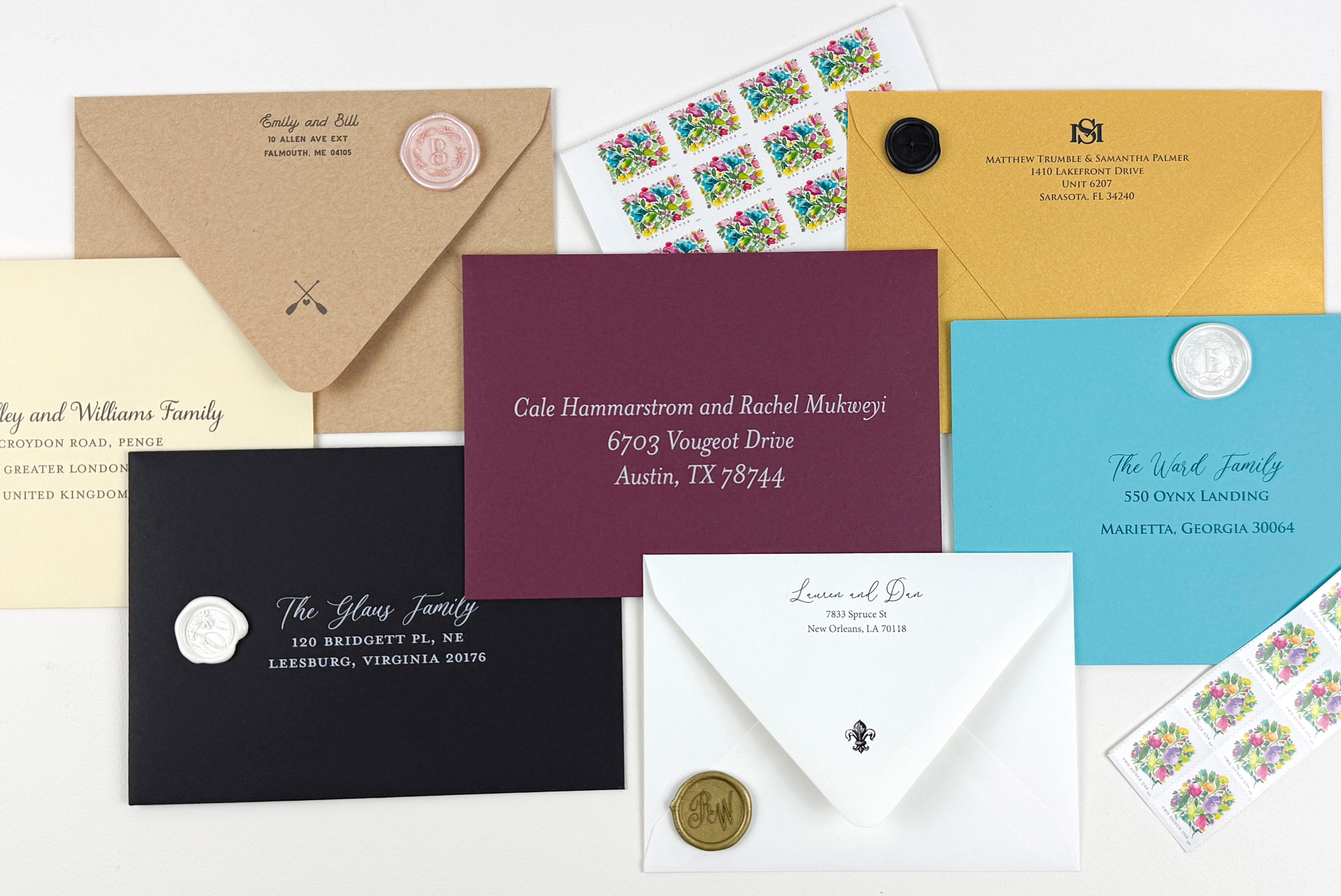 Guest Address Printing - Design Add On