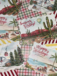 Load image into Gallery viewer, Mountain Watercolor Holiday Card | Illustrated Christmas Card
