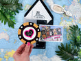 Load image into Gallery viewer, Custom Retro Las Vegas Wedding Invitation - (Sure Thing Chapel)
