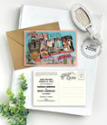 Load image into Gallery viewer, Save the Date - Las Vegas, Nevada - Vintage Large Letter Postcard
