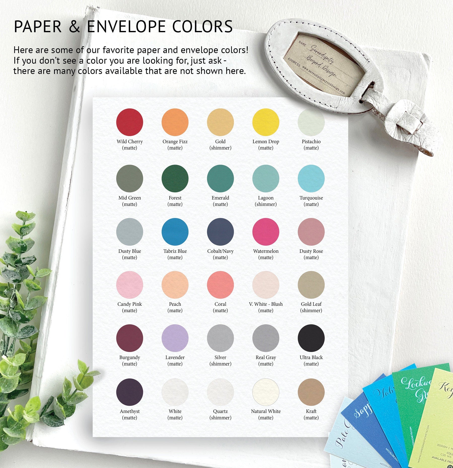 Rosecliff Mansion Letterpress Wedding Invitation (Newport, Rhode Island)