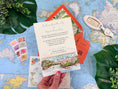 Load image into Gallery viewer, Bermuda Tropical Watercolor Wedding Invitation (Cambridge Beaches)
