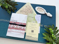 Load image into Gallery viewer, Chicago City Watercolor Gatefold Wedding Invitation
