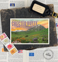 Load image into Gallery viewer, Save the Date - Crested Butte - Vintage Travel Postcard (Copy)
