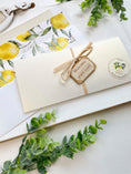Load image into Gallery viewer, Lemon Boarding Pass Wedding Invitation (Sicily)
