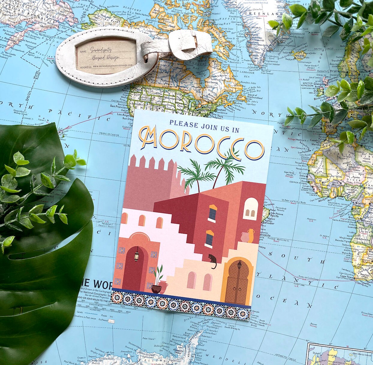 Custom Retro Travel Poster, Personalized Venue | Wedding Poster or Keepsake