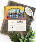 Load image into Gallery viewer, Save the Date - Amarillo, Texas - Vintage Large Letter Postcard
