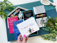 Load image into Gallery viewer, Festival Concert Theme Bat Mitzvah Invitation (Retro Neon Party Theme)
