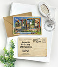 Load image into Gallery viewer, Save the Date - Dedham, Maine - Vintage Large Letter Postcard

